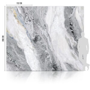 Płyta Węglowa WPC Sea Foam Błyszcząca 280x112 cm