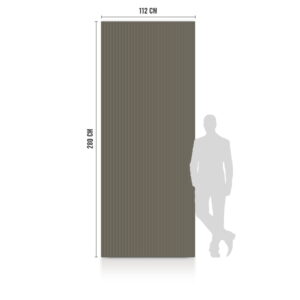 Płyta Węglowa WPC Small Stripes Błyszcząca 280x112 cm